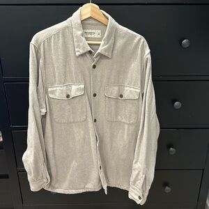 Abercrombie & Fitch long sleeve Beige shirt